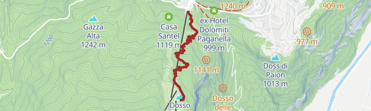 Route map: Peter Pan by Transition